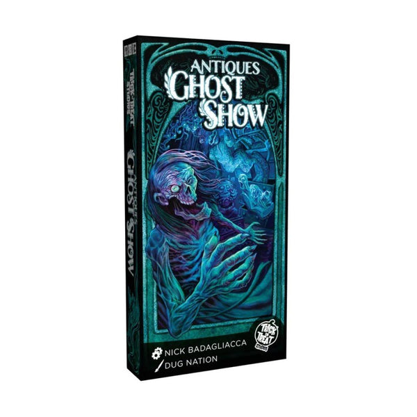 Trick Or Treat Studios Antiques Ghost Show Board Game - Exit with the Least Haunted Loot, Haunted Manor Strategy Game for 2-4 Players, Ages 14+
