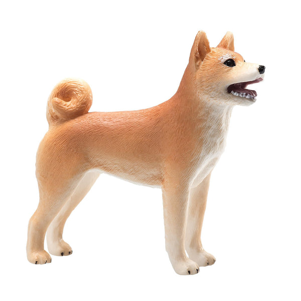 MOJO Shiba Inu Realistic Domesticated Animal Hand Painted Toy Figurine
