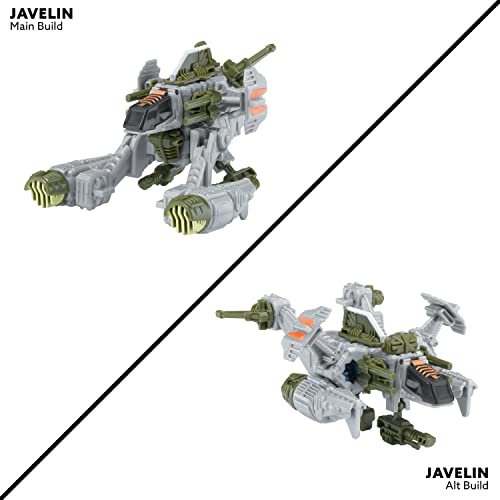Snap Ships - Forge Javelin M-02 Attack Speeder - Build to Battle - With Moving Pieces and Real Shooting Action, Ages 8+