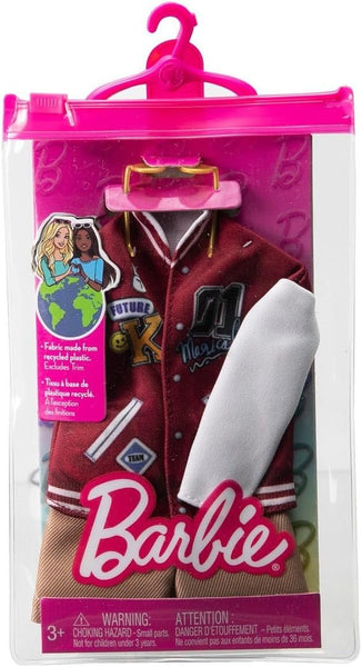 Barbie Fashion Pack HJT25 Ken Doll Clothes Outfit Bomber Jacket Shorts Sunglass