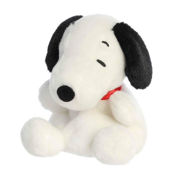 Aurora® Timeless Peanuts® Palm Pals™ Snoopy Stuffed Animal - Classic Characters - Lasting Memories - White 5 Inches