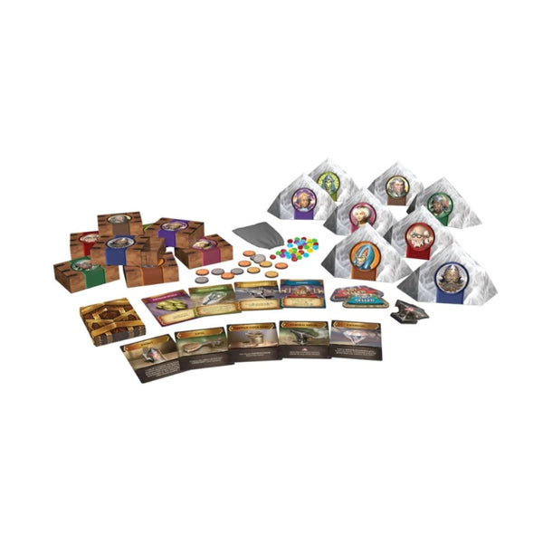 Trick Or Treat Studios Treasure of The Dwarves Board Game - Strategy Auction, Gems & Coins, Negotiation & Bidding Gameplay, 3-8 Players Ages 14+