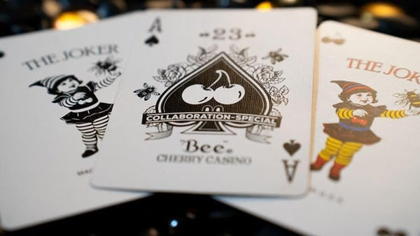 Murphy's Magic Supplies, Inc. Limited Bee X Cherry (Red) Playing Cards