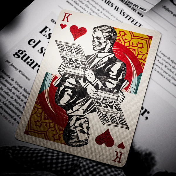 theory11 OBEY Collage Edition Premium Playing Cards, Poker Size Standard Index