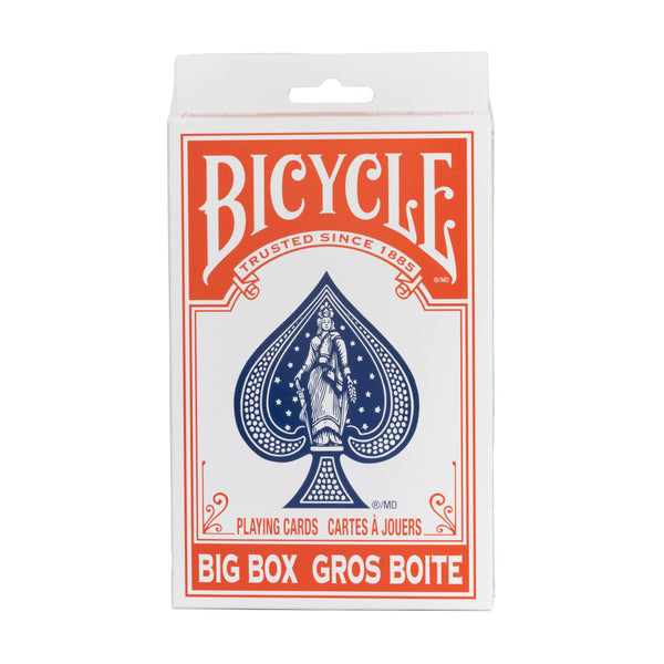 Bicycle Big Box Playing Cards - Red