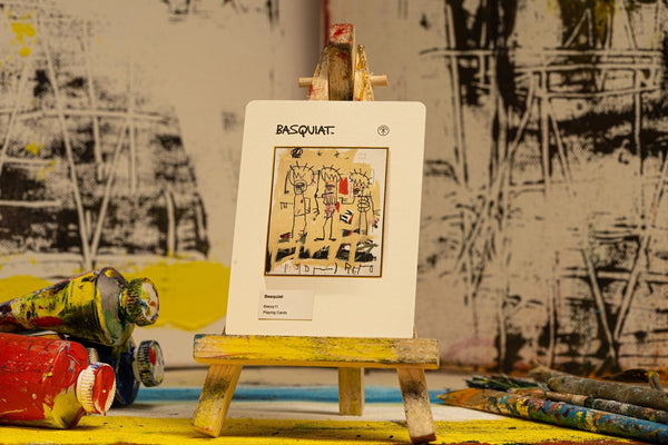 theory11 Jean-Michel Basquiat Premium Playing Cards, Poker Size Standard Index