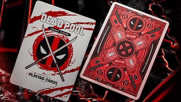 theory11 Deadpool Premium Playing Cards, Poker Size Standard Index