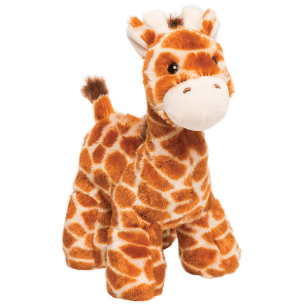 Manhattan Toy Little Voyagers Olive Giraffe 9.5" Plush Stuffed Animal – Ultra-Soft Baby & Toddler Plush Toy, Safe for Newborns, Perfect Nursery Gift