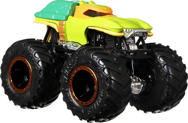 Hot Wheels Monster Trucks Demolition Doubles, Set of 2 Toy Monster Trucks in 1:64 Scale (Styles May Vary)
