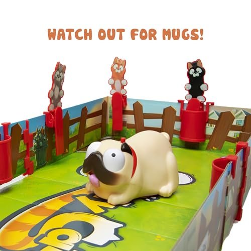 PlayMonster - Fraidy Cats - The Purrfect Game of Fur-Flying Fun! - Interactive Board Game, 2-4 Player Ages 5+