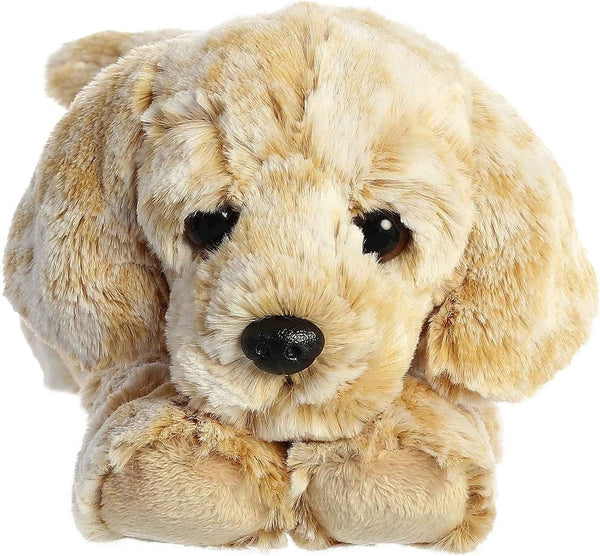 Aurora® Adorable Flopsie™ Rusty Retriever™ Stuffed Animal - Playful Ease - Timeless Companions - Brown 12 Inches