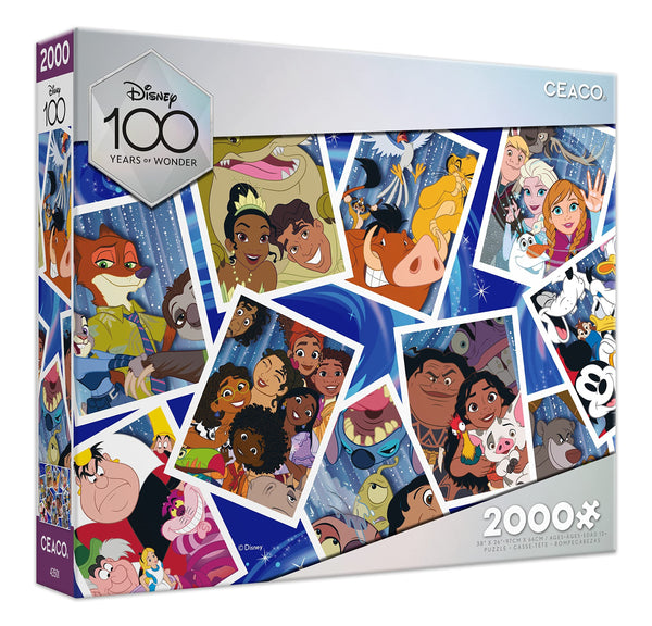 Ceaco - Disney's 100th Anniversary - Disney Selfies - 2000 Piece Jigsaw Puzzle