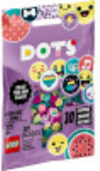 LEGO DOTS Extra DOTS - Series 1 41908 DIY Craft, A Fun add-on Tile Set for Kids who Like Arts-and-Crafts Play and Decorating Jewelry or Room décor and Prints (109 Pieces)
