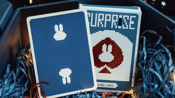 Surprise Deck V5 (Blue) Playing Cards by Bacon Playing Card Company