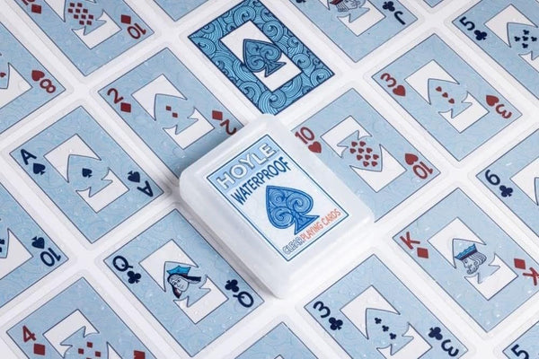 Hoyle Waterproof Clear Playing Cards (3- Pack)