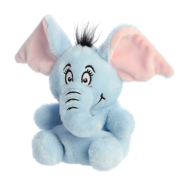 Aurora® Whimsical Dr. Seuss™ Palm Pals™ Horton Stuffed Animal - Magical Storytelling - Officially Licensed - Blue 5 Inches
