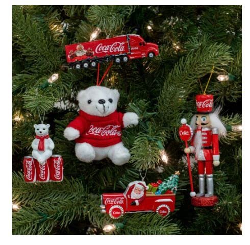 Kurt S. Adler Coca-Cola Semi Truck Christmas Ornament CC2204