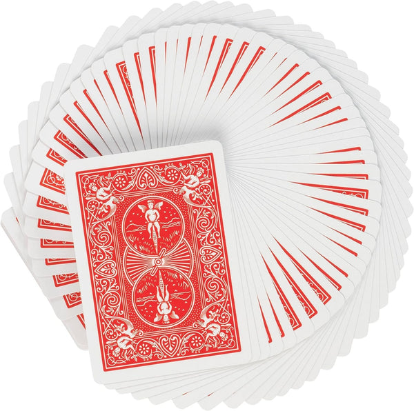 Bicycle Red Legacy Masters Playing Cards - for Games, Magic Tricks & More - USPCC Rider Back Deck