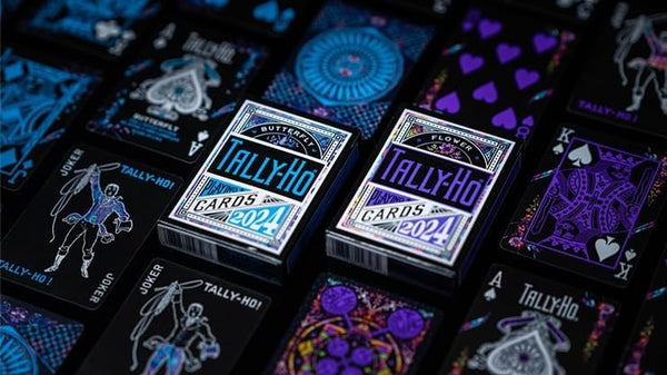 Tally-Ho 2024 (Flower) Playing Cards by US Playing Card Co