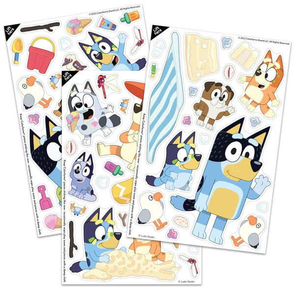 Colorforms - Charlie's Colorforms Travel Set - Reusable Sticker Book, Ages 3+