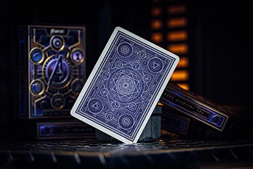 theory11 Avengers Purple Edition Premium Playing Cards - Marvel Studios' The Infinity Saga Deck, Poker Size Standard Index
