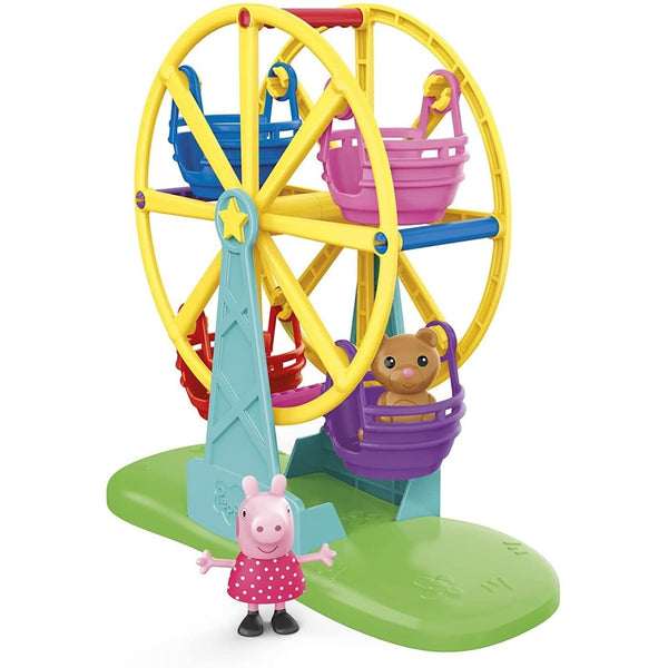 Peppa Pig Peppa’s Adventures Peppa’s Ferris Wheel Playset Preschool Toy Figure and Accessory for Kids Ages 3+