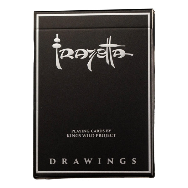 Kings Wild Project Frazetta Drawings Luxury Playing Cards - Standard Edition, Frank Frazetta Art Deck, Collectible, Poker Size, Custom Index & Silver Foil Finish