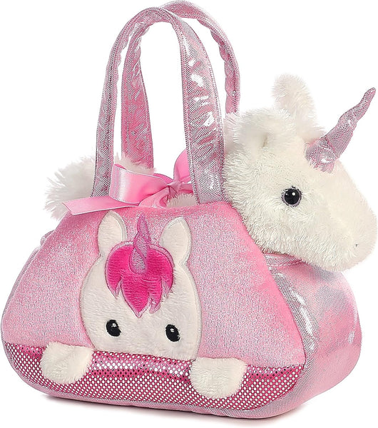 Aurora® Fashionable Fancy Pals™ Jungle Bundles Giraffe Stuffed Animal - On-The-go Companions - Stylish Accessories - Multicolor 7 Inches