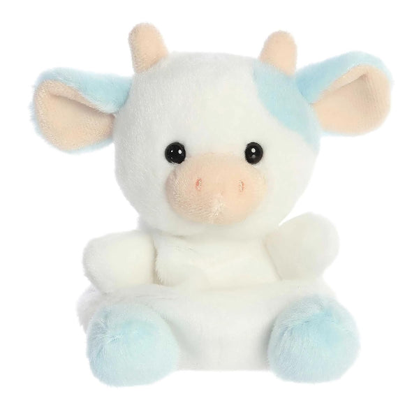 Aurora Palm Pals 5" Cute Cows: Sweetie Cow, Belle Strawberry Cow, Skyla Blueberry Cow, and Caroline Brown Cow