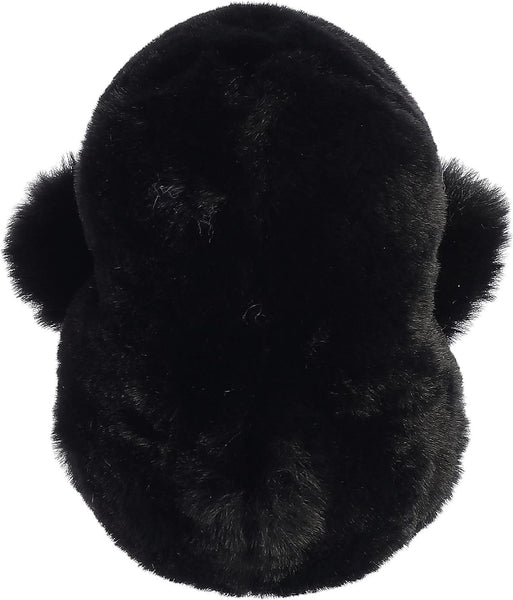 Aurora® Round Rolly Pet™ Peewee Penguin™ Stuffed Animal - Adorable Companions - On-The-Go Fun - Black 5 Inches