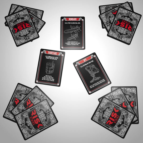 Hasbro Gaming Risk Strike Card and Dice Game - Fast & Fierce World Domination, 3-5 Players Ages 10+