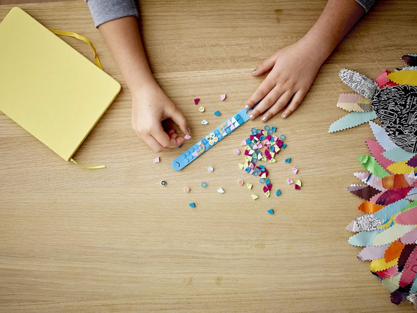 LEGO DOTS Extra DOTS - Series 1 41908 DIY Craft, A Fun add-on Tile Set for Kids who Like Arts-and-Crafts Play and Decorating Jewelry or Room décor and Prints (109 Pieces)