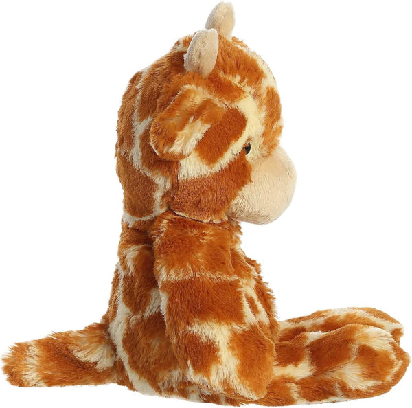 Aurora® Snuggly Sweet & Softer™ Cow Stuffed Animal - Comforting Companion - Imaginative Play - White 9 Inches