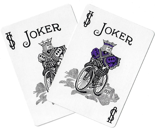Bicycle Purple Rider Back Playing Card Deck Poker Size