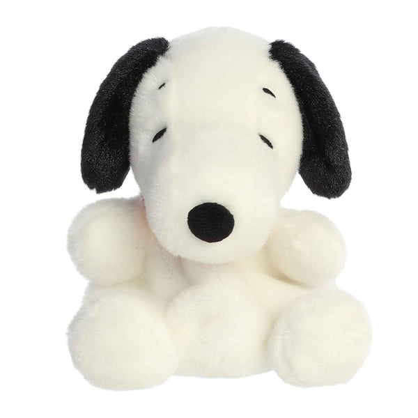 Aurora Peanuts Palm Pals 4 Piece Bundle, Snoopy, Kissing Bandit, Joe Cool and Flying Ace 5 inch