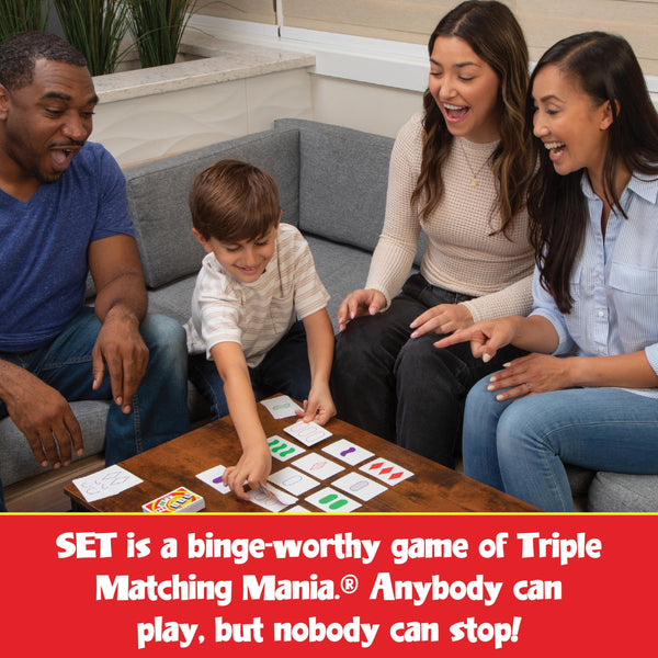 PlayMonster Set Card Games for Kids - Travel Case Bundle, Cards Included, Fun Family Games, Travel, Memory, Learning, Multi-Player, Ages 6+