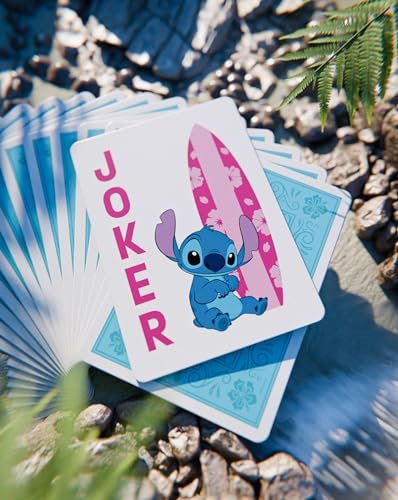 Bicycle Disney Stitch Inspired Playing Cards, Poker Size Standard Index