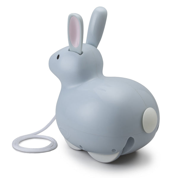Kid O - Pull and Hop Bunny - Toddler Pull and Push Toy for Ages 18+ Months