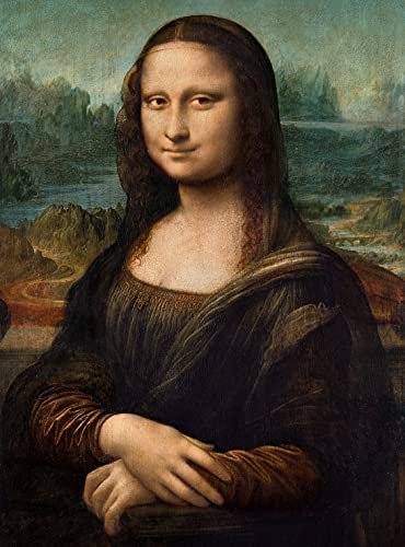 Clementoni Museum Collection - Leonardo DaVinci - Mona Lisa - 500 Piece Jigsaw Puzzle for Adults