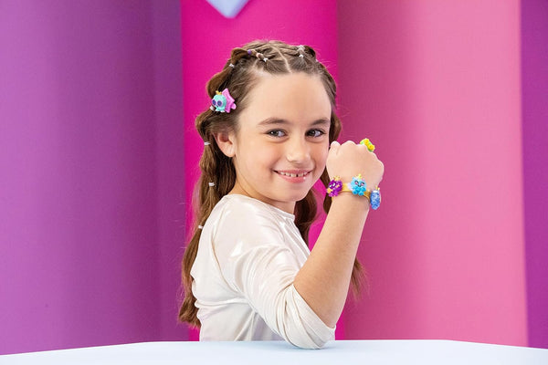 Pinky Promise Gemmy Friends Surprise Crown Set, Pretend Play Jewelry Toy with 2 Collectible Gemmy Friends, 1 Ring, Mix and Match Wearable Gems, Surprise Princess Gift for Kids Ages 4+