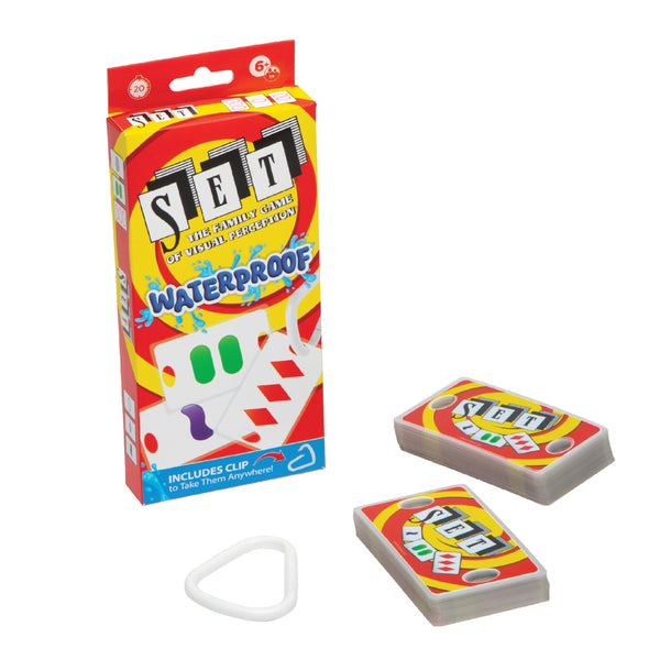 PlayMonster Set Card Games for Kids - Matching Game, Pool, Summer Toys, Pool, Travel Games, Memory, Learning Game, Multi-Player, Ages 6+