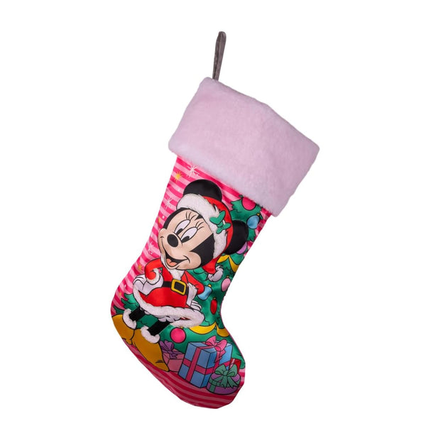 Kurt Adler Minnie Mouse with Tree Stocking