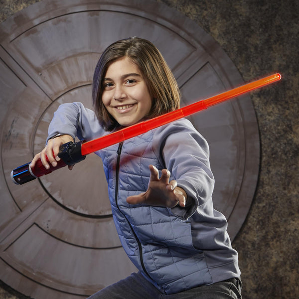 STAR WARS Lightsaber Forge Kyber Core, Officially Licensed Green Customizable Electronic Lightsaber, Roleplay Toys, Halloween Costumes & Accessories for Boys & Girls