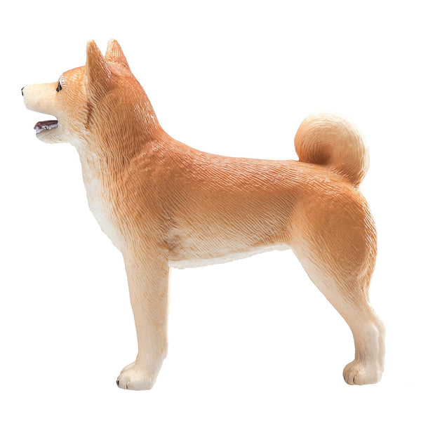 MOJO Shiba Inu Realistic Domesticated Animal Hand Painted Toy Figurine