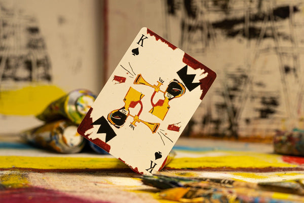 theory11 Jean-Michel Basquiat Premium Playing Cards, Poker Size Standard Index