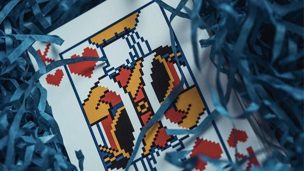 Surprise Deck V5 (Blue) Playing Cards by Bacon Playing Card Company