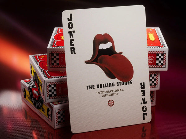theory11 The Rolling Stones Premium Playing Cards, Poker Size Standard Index