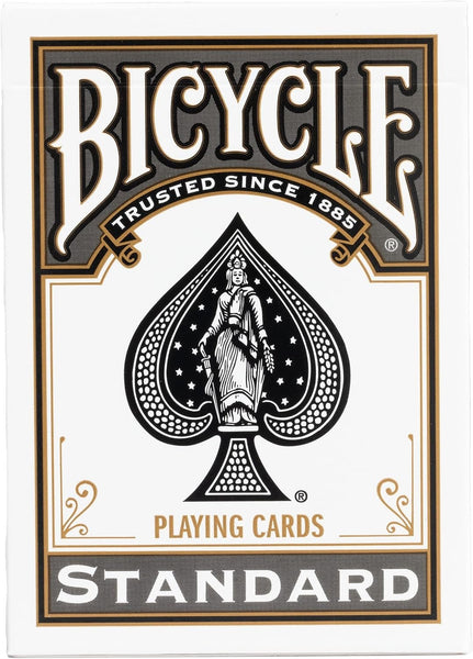 Bicycle Standard Index (Black/Red), Pack of 4