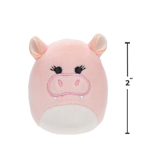 Squishville SQM0508 Safari Squad, Super Soft Mini Squishmallows, 2" Plush Figures, Pack of 6