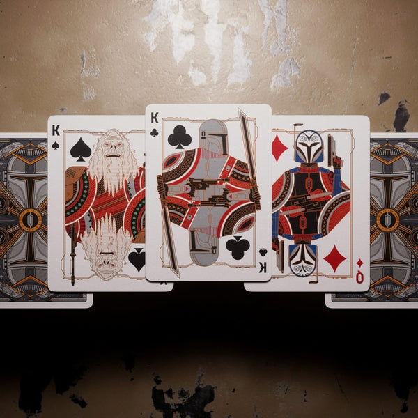 theory11 Star Wars The Mandalorian V2 Premium Playing Cards, Poker Size Standard Index